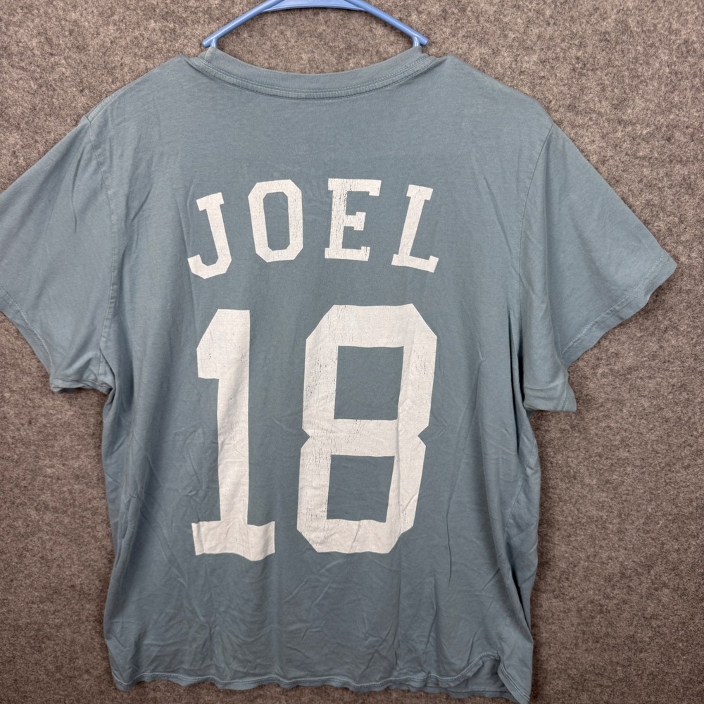 Billy Joel Madison Square Garden Barking Irons T-Shirt Mens XL Blue MSG Joel 18 - Picture 10 of 10